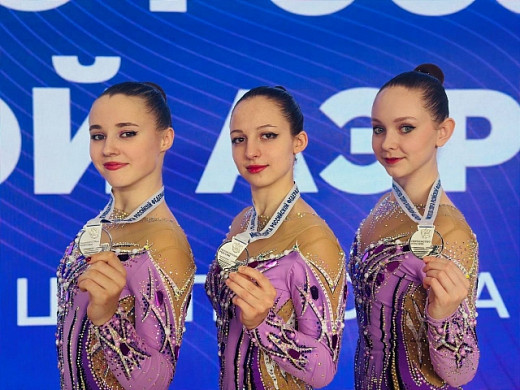 Ивановские спортсменки взяли золото и серебро на Первенстве России по спортивной аэробике